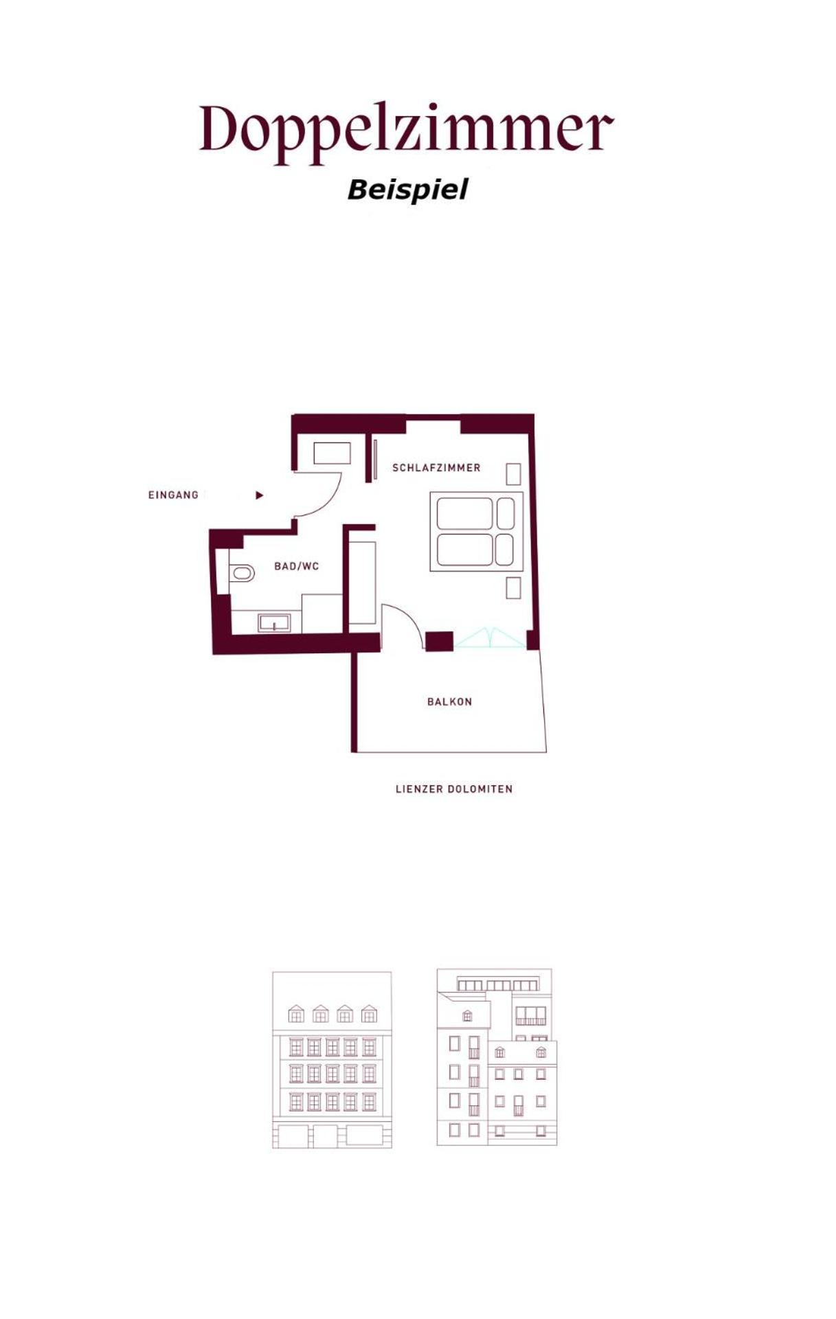 Apartmenthaus Nr 1 Lienz Exterior foto