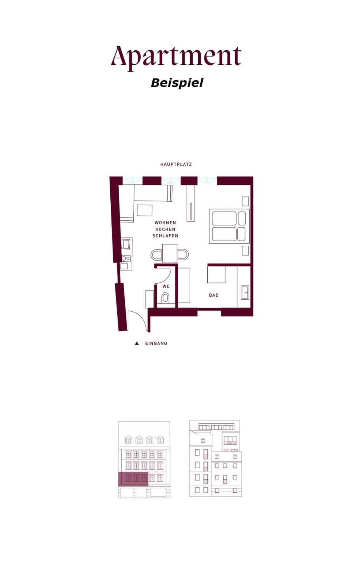 Apartmenthaus Nr 1 Lienz Exterior foto